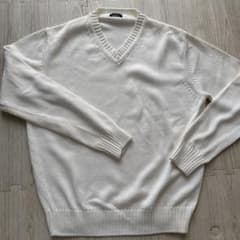 Cruciani ホワイト ニットセーター サイズ52 Cruciani ホワイト ニットセーター サイズ52 - メルカリ