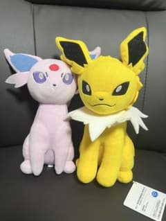 ポケモン ぬいぐるみ エーフィ サンダース 2体セットのサムネイル