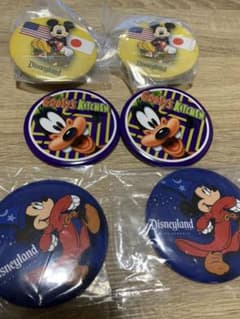 カリフォルニアディズニー限定缶バッジのサムネイル