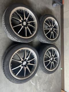 【中古】BADX ロクサーニ クロノグラスター　19インチ　タイヤ付き4本セット BADX ロクサーニ クロノグラスター 19インチ 4本セット - メルカリ