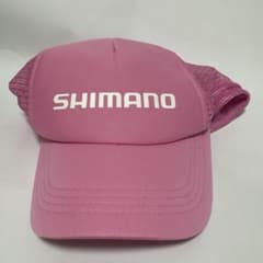 SHIMANO メッシュキャップ ピンク JLサイズ　キッズのサムネイル