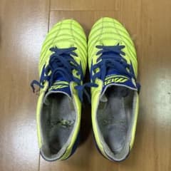 MIZUNOサッカーシューズ スパイク　モレリアネオ2 イエロー/ネイビーのサムネイル