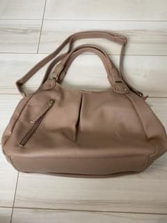 2way ショルダーバッグ ピンクベージュのサムネイル