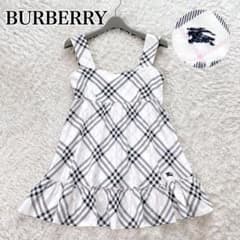 美品✨️バーバリーブルーレーベル ノバチェック キャミチュニック