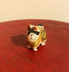 古い小さな犬☆郷土玩具・土人形のサムネイル