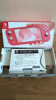 空箱　任天堂　Switch Lite　コーラルのサムネイル