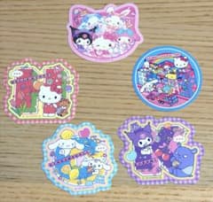 サンリオキャラクターズ シールクッキー 5枚セット