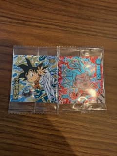 ドラゴンボール 超戦士シールウエハースZ 孫悟空 2枚セットのサムネイル