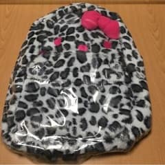 ハローキティヒョウ柄ボアリュックのサムネイル
