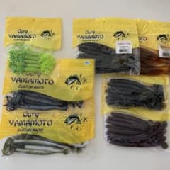 ゲーリーヤマモト ワームセット 検 ファットイカ イモグラブ カット
