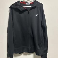 YONEX フード付きジャケット M 黒のサムネイル