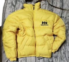 Helly Hansen ダウンジャケット イエロー/ネイビー　リバーシバブルのサムネイル