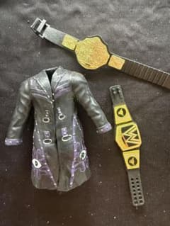 WWE フィギュア用アクセサリーセット チャンピオンベルト コート