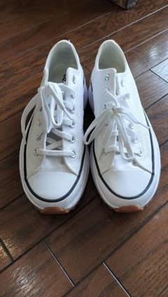 正規品】ランスタ ハイク WHITE ローカット - メルカリ