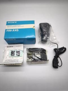 【新品未使用】SONY RM-X4S ロータリーコマンダー デッドストック 完品 新品未使用】SONY RM-X4S ロータリーコマンダー デッドストック 完品