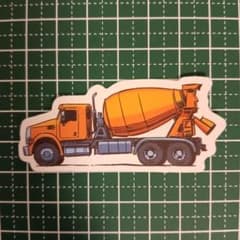 防水ステッカー ミキサー車 はたらくくるまのサムネイル