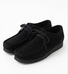 クラークス　ワラビー　Clarks Wallabee Evo WP ブラックのサムネイル