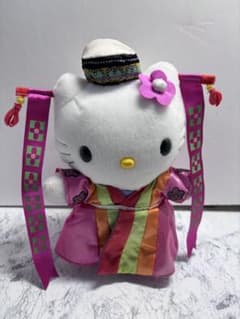 激レア・当時物】平成レトロ ハローキティ ぬいぐるみ チャイナ 中華 