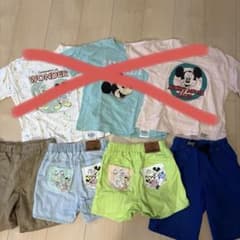 ⭐︎専用⭐︎Littc×しまむら　半ズボンのみ130センチまとめ売りのサムネイル