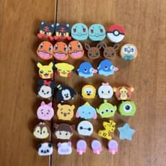 ポケモン ディズニー キャラクター消しゴム まとめ売りのサムネイル