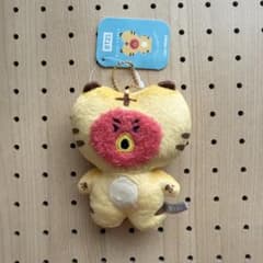 BT21 TATA 봉제인형 탄탄 마스코트 키링