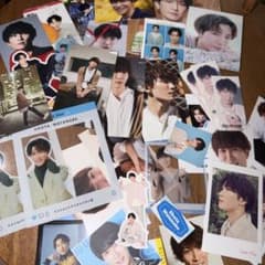 渡辺翔太　カード　シール　切り抜き　グッズ まとめ売りのサムネイル