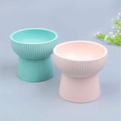 猫用 フードボウル 2個セット 脚付き 食器のサムネイル