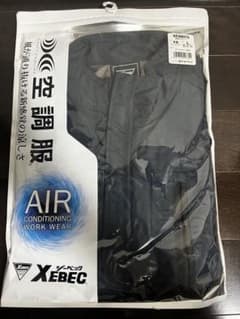 空調服 XE98015 ブラック Lのサムネイル