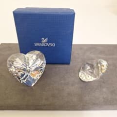 美品】スワロフスキー クリスタルオブジェ2点セット(sw06) - メルカリ