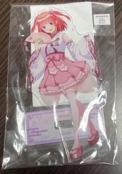 五等分の花嫁　コラボカフェ限定　桜巫女　アクリルスタンド　中野二乃