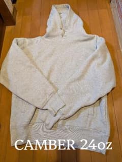 CAMBER 24oz プルオーバーパーカー グレー USA製のサムネイル