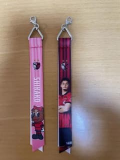 鹿島アントラーズ　フォトボンフィン　関川選手&しかこ　2本セットのサムネイル