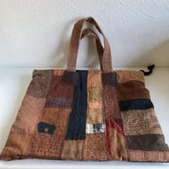 古布バッグ　リメイク　ハンドメイド　未使用のサムネイル