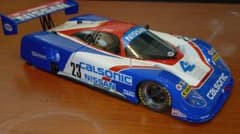 ハセガワ 1/24 カルソニック 日産 R89C 自主制作完成品のサムネイル