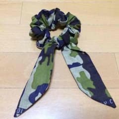 バンダナシュシュ☆迷彩柄のサムネイル