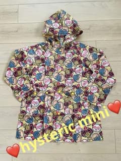HYSTERIC MINI 総柄 フード付き レインコートのサムネイル
