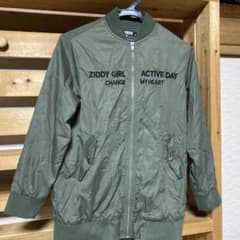 ZIDDY オリーブグリーン ブルゾン　おしゃれのサムネイル