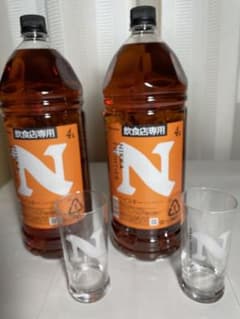 ニッカ フロンティア ウイスキー4L 2本セット グラス2個付き ニッカ フロンティア ウイスキー4L 2本セット グラス2個付き - メルカリ