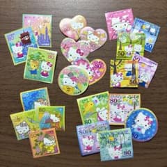 日本の古切手 ハローキティ お出かけ 22枚 - メルカリ