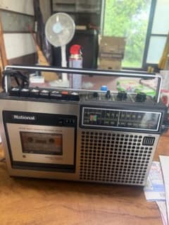 美品！National RQ-535 ラジカセ 動作品 昭和レトロ ナショナル - メルカリ