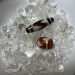 虎牙天珠　　　至純　大　　龍紋　小のサムネイル