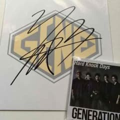 GENERATIONS 中務裕太直筆サインのサムネイル