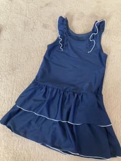 デビロック　女児フリルセパレートスクール水着のサムネイル