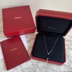 Cartier ダムールネックレス SM スモール ホワイトゴールドダイヤモンドのサムネイル