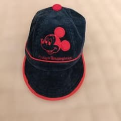 東京ディズニーランド ミッキー コーデュロイキャップ 日本製 ヴィンテージのサムネイル