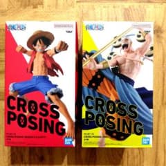 ワンピース CROSS POSING フィギュア 2体セット