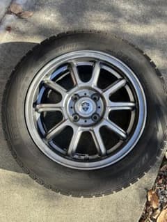 美品】175/65R15 スタッドレスタイヤ ホイールセット - メルカリ