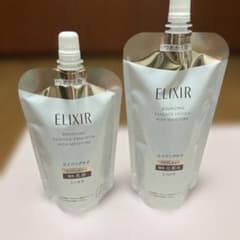 ELIXIR リフトモイスト　ローション　エマルジョン　セット　パウチ30個 ELIXIR リフトモイストローション＆エマルジョン しっとりタイプba