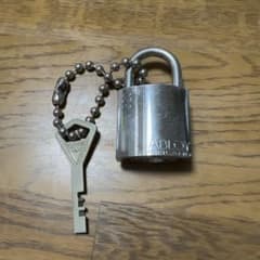 ABLOY 南京錠 鍵付き シルバーのサムネイル