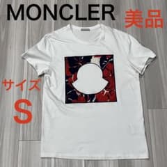 MONCLER 半袖 tシャツ ハイビスカス 美品 Sサイズ - メルカリ